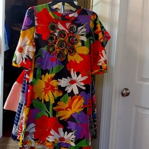 See by Chloe floral print size 8 100% silk vintage